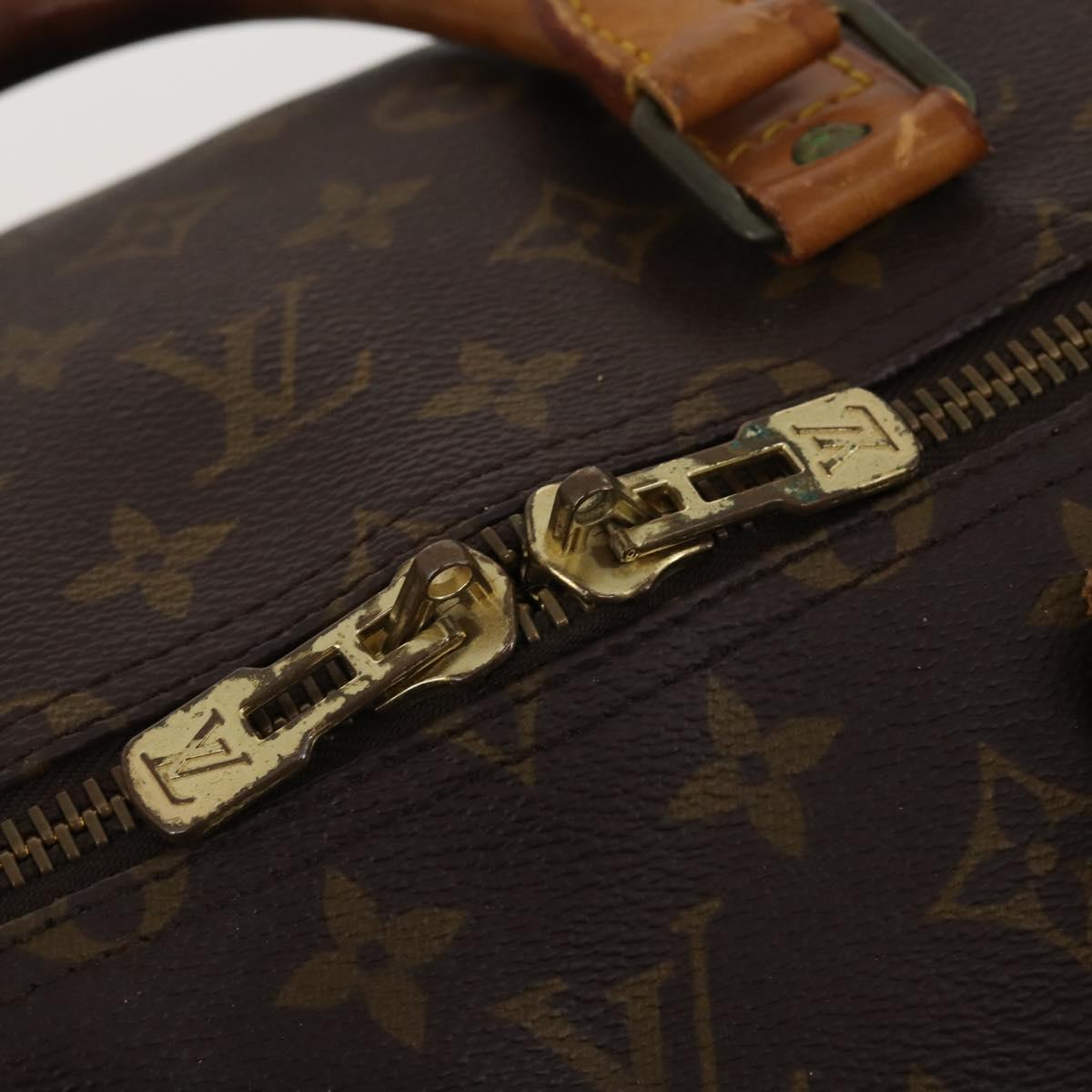 LOUIS VUITTON Monogram Keepall 55 Boston Bag M41424 LV Auth 192275