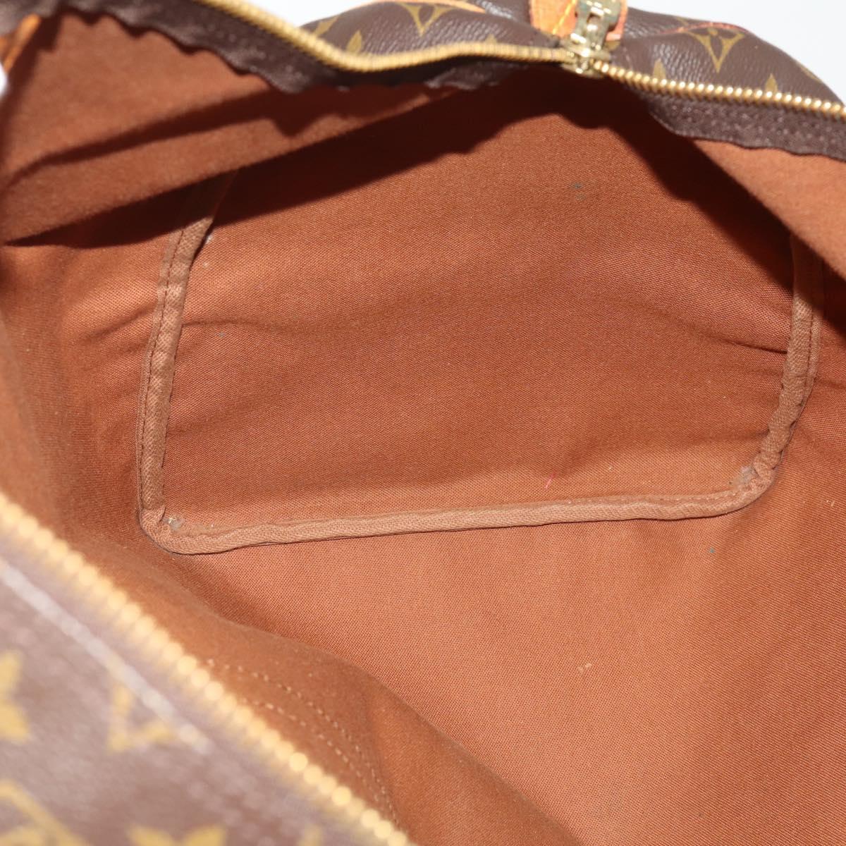 LOUIS VUITTON Monogram Keepall 55 Boston Bag M41424 LV Auth 192275