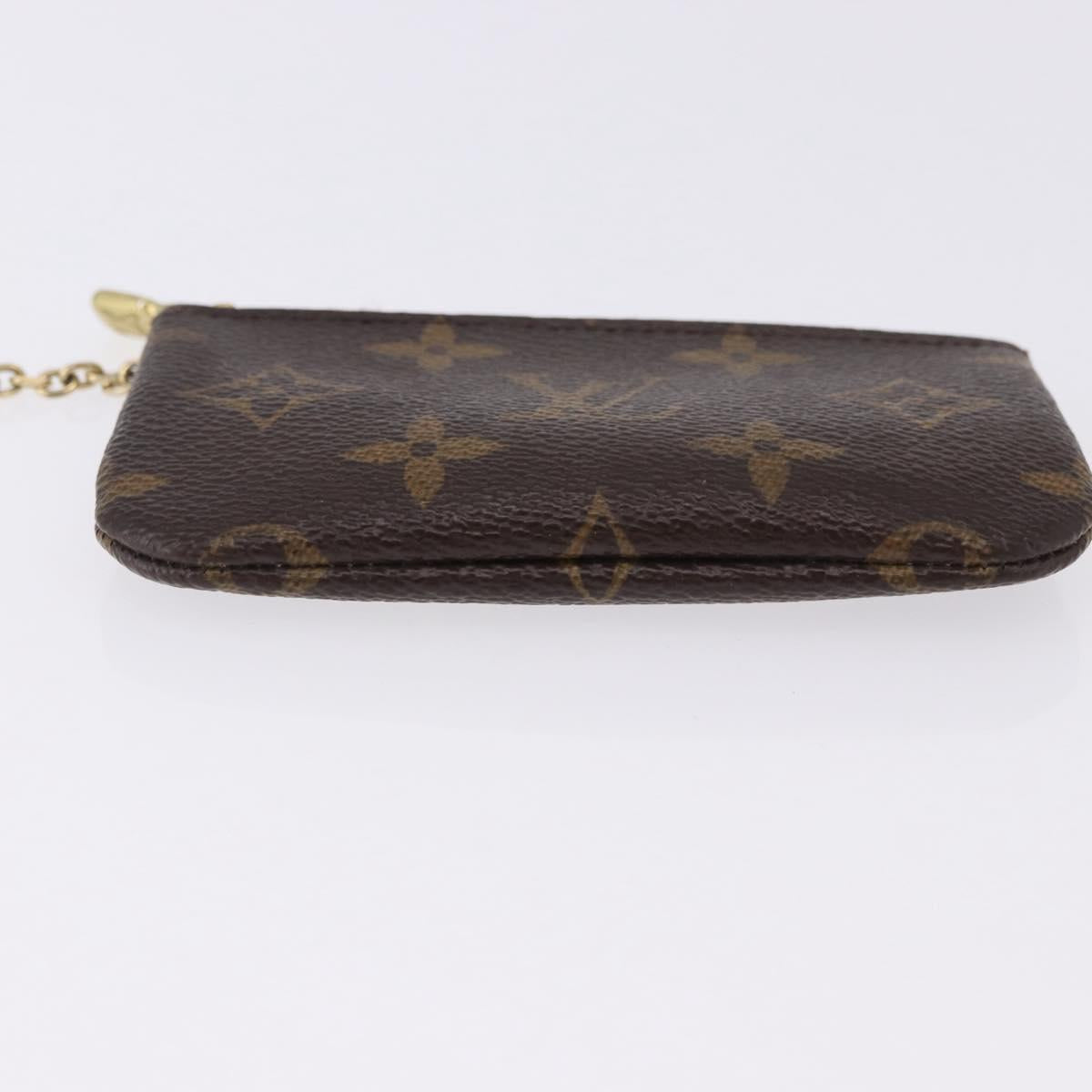 LOUIS VUITTON Monogram Pochette Cles Coin Purse M62650 LV Auth 192276