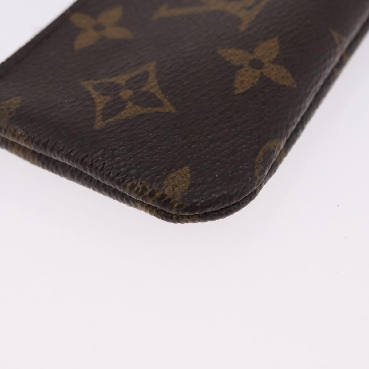 LOUIS VUITTON Monogram Pochette Cles Coin Purse M62650 LV Auth 192276