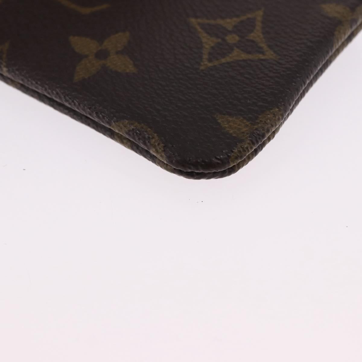 LOUIS VUITTON Monogram Pochette Cles Coin Purse M62650 LV Auth 192278