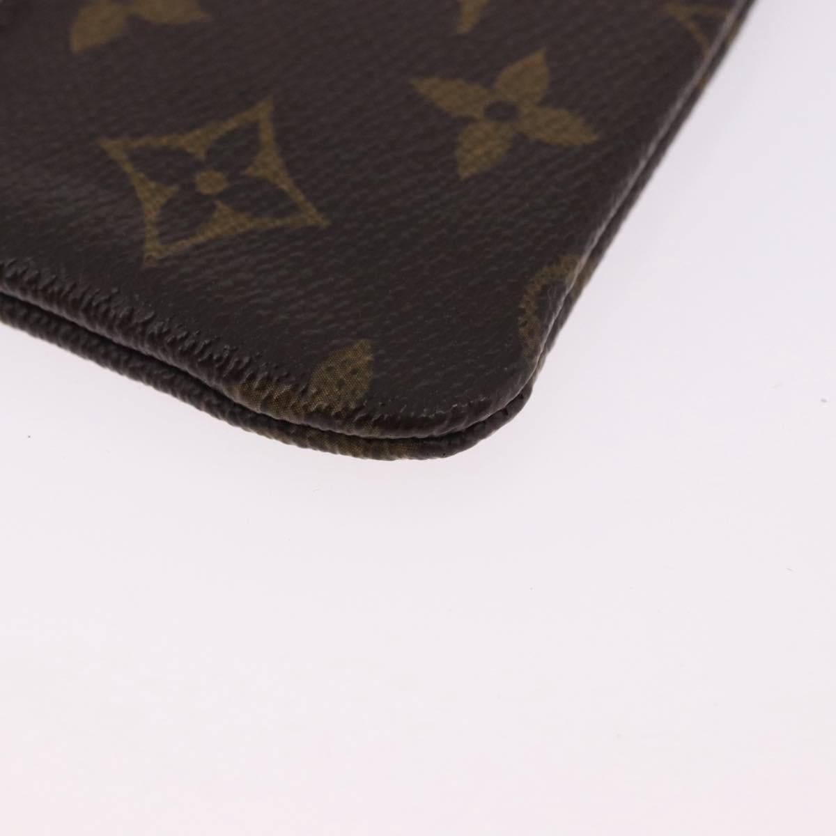 LOUIS VUITTON Monogram Pochette Cles Coin Purse M62650 LV Auth 192278