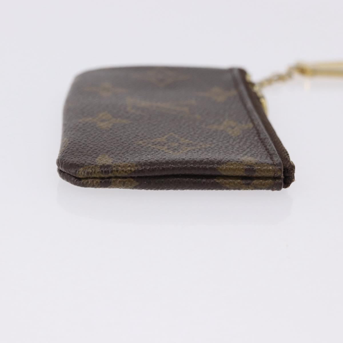 LOUIS VUITTON Monogram Pochette Cles Coin Purse M62650 LV Auth 192278