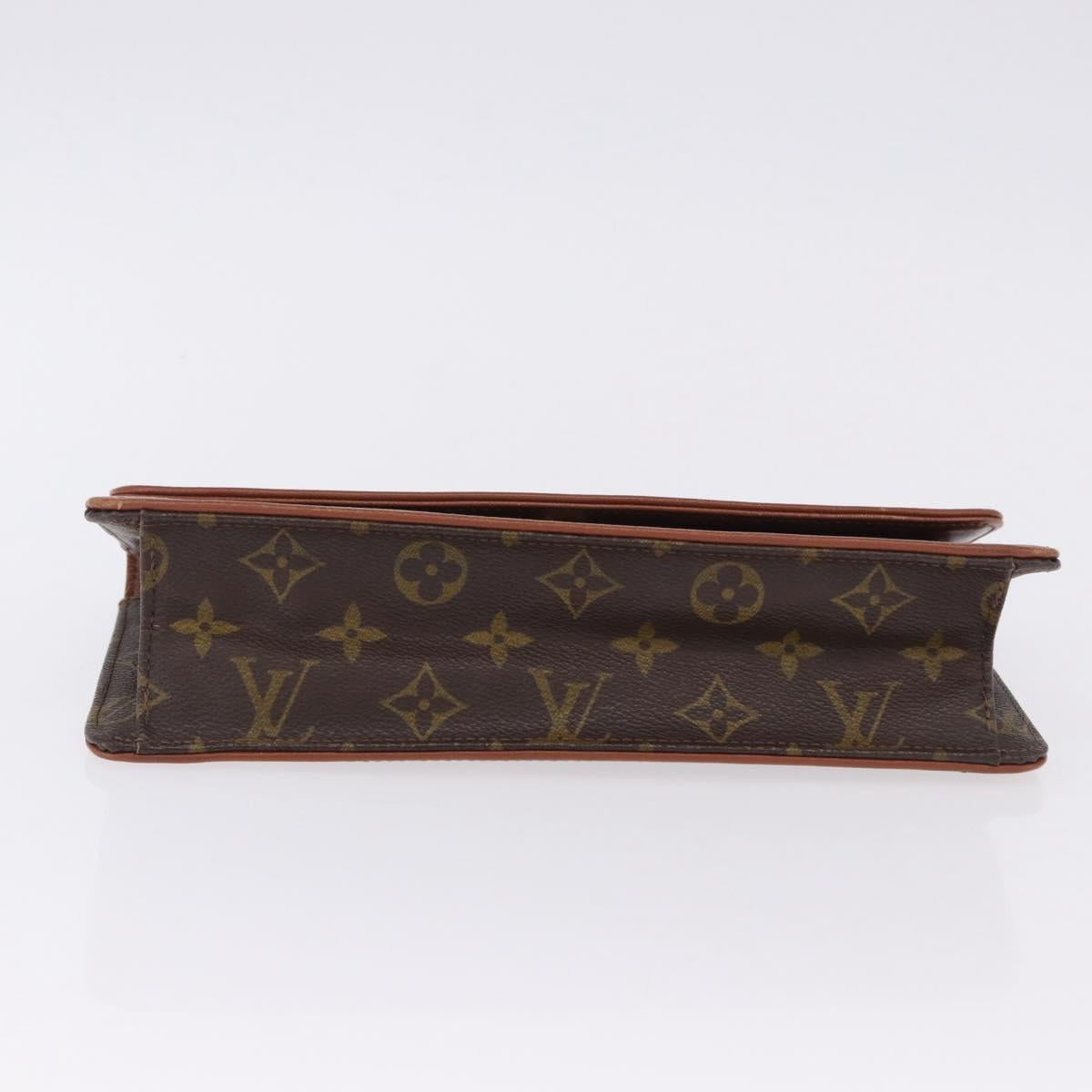 LOUIS VUITTON Monogram Pochette Dam PM Clutch Bag M51812 LV Auth 192281