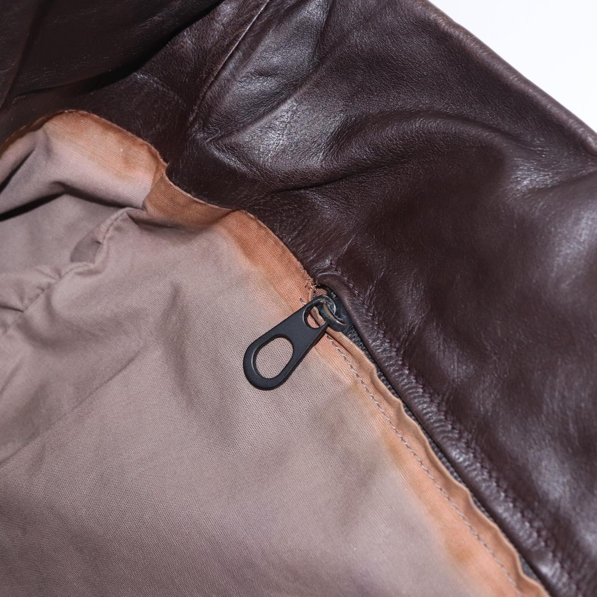BOTTEGA VENETA Hand Bag Leather Brown Auth 192299