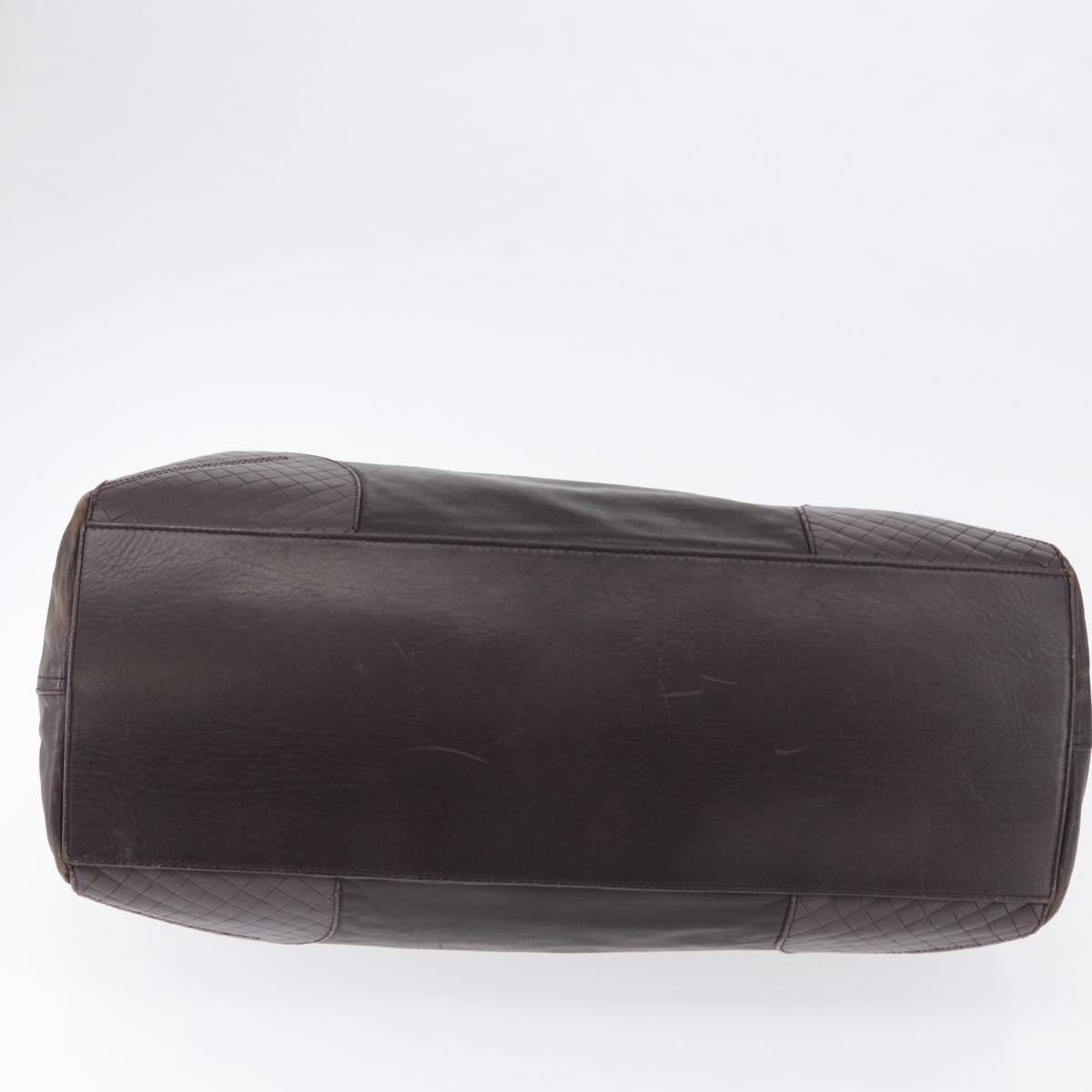 BOTTEGA VENETA Hand Bag Leather Brown Auth 192299