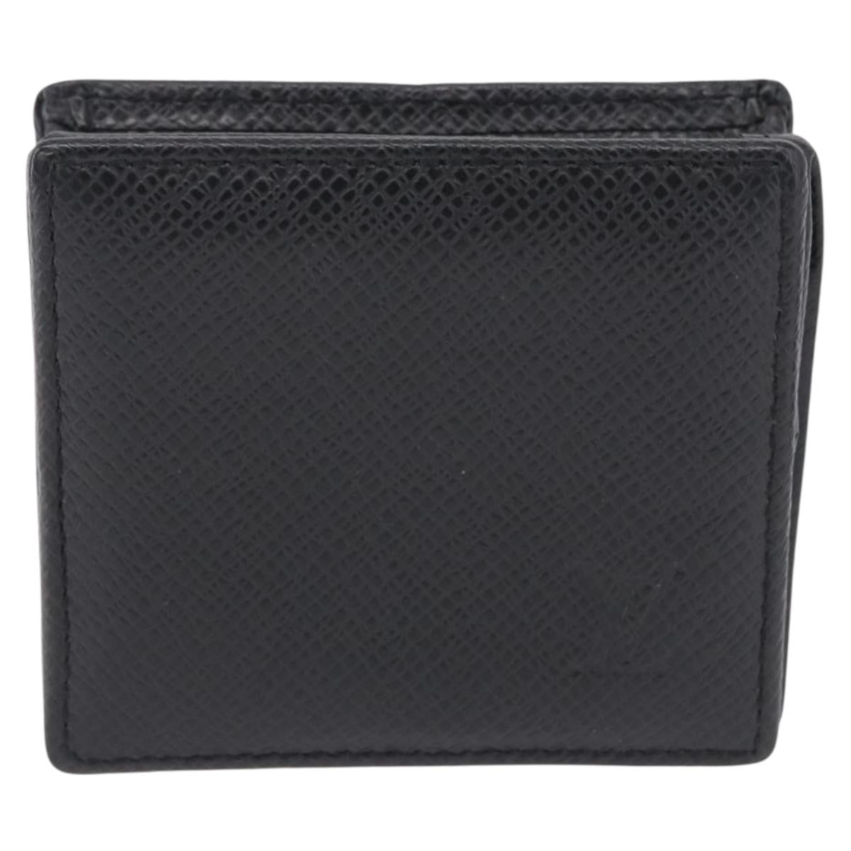LOUIS VUITTON Epi Porte Monnaie Boite Coin Purse Ardoise M30382 LV Auth 192308A