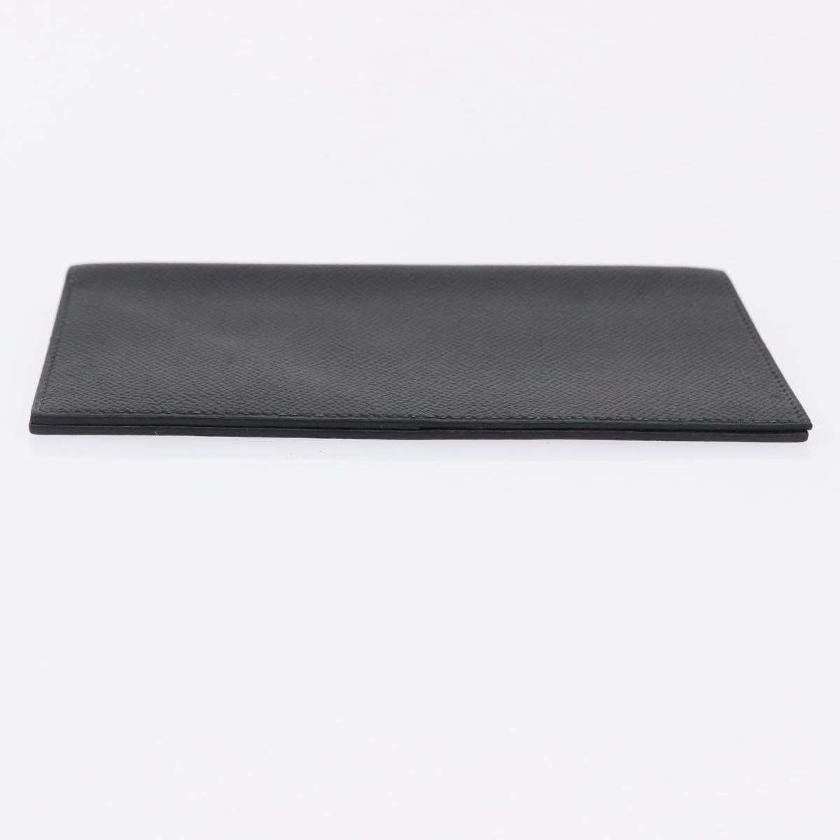 HERMES Agenda Vision Day Planner Cover Leather Black Auth 192309V