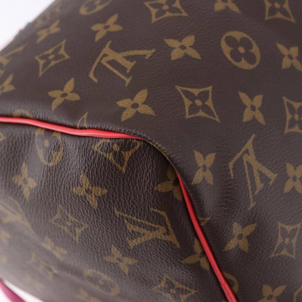 LOUIS VUITTON Monogram Totem Speedy 30 Hand Bag M41665 LV Auth 192431SV