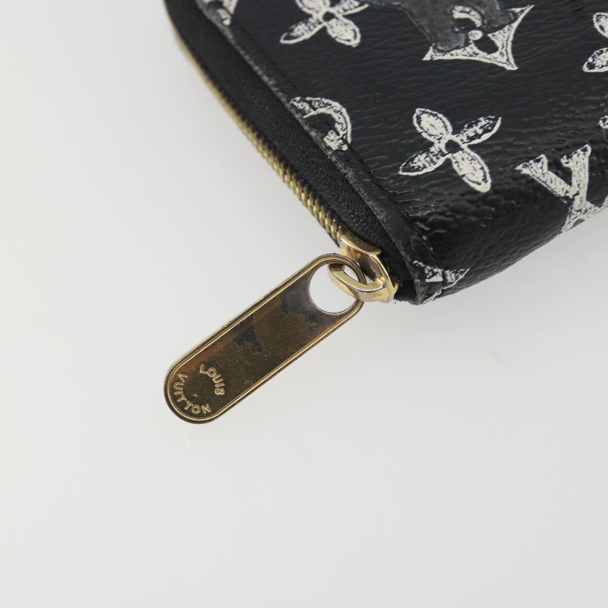 LOUIS VUITTON Catgram Zippy Coin Purse M63884 LV Auth 192439A