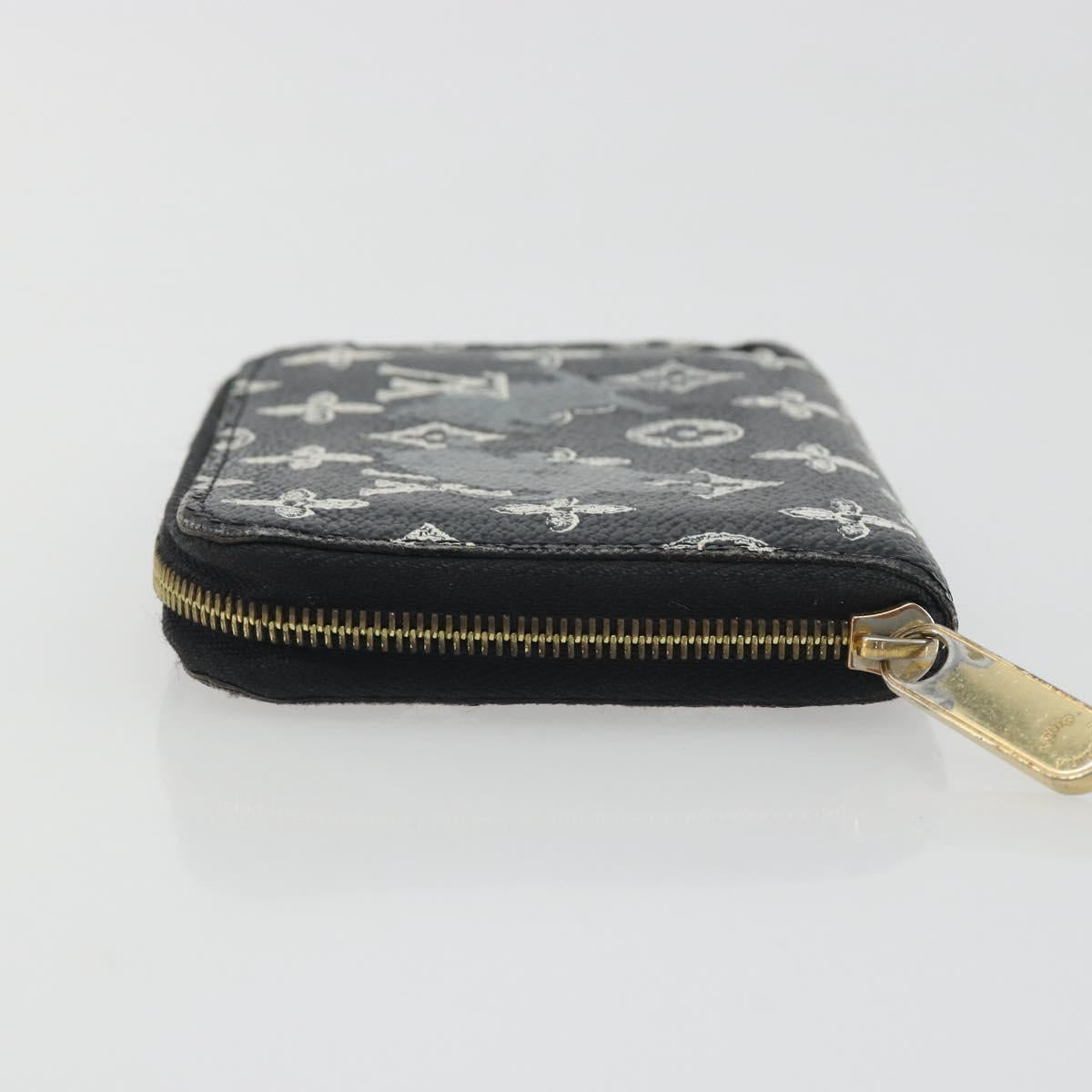 LOUIS VUITTON Catgram Zippy Coin Purse M63884 LV Auth 192439A