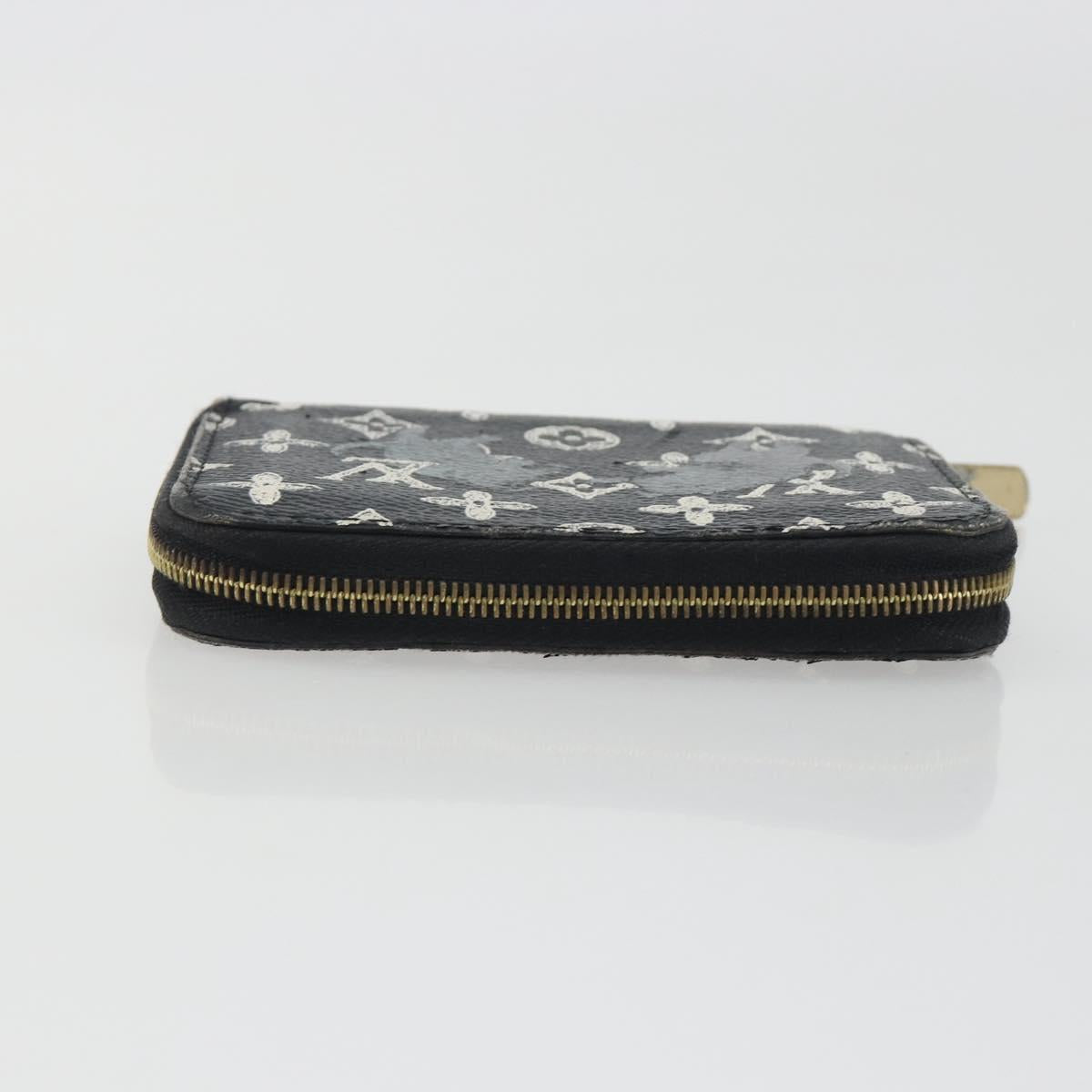 LOUIS VUITTON Catgram Zippy Coin Purse M63884 LV Auth 192439A