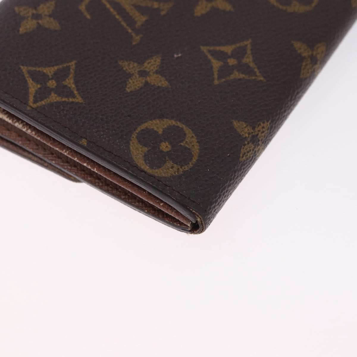 LOUIS VUITTON Monogram Portefeuille Sarah Long Wallet M61734 LV Auth 192444