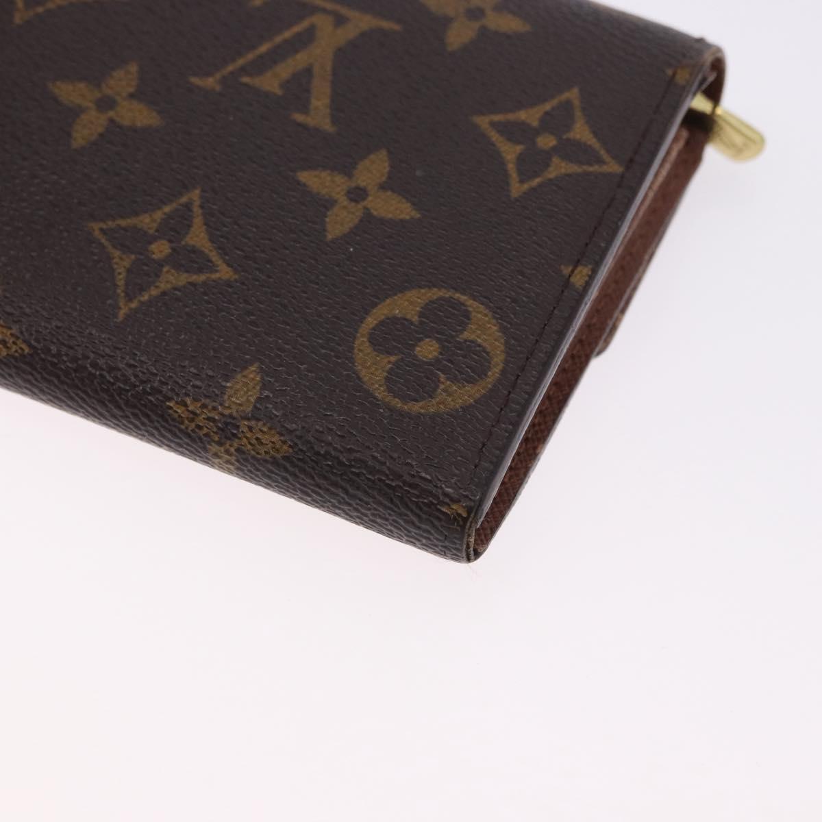 LOUIS VUITTON Monogram Portefeuille Sarah Long Wallet M61734 LV Auth 192444