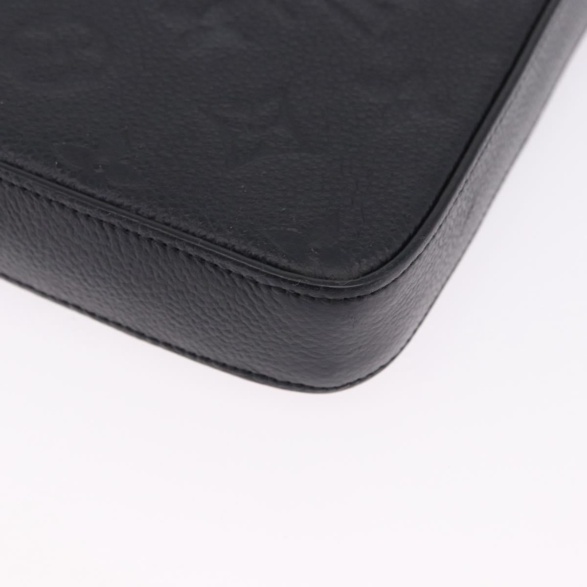 LOUIS VUITTON Empreinte Chain Pochette Felice Wallet M64064 LV Auth 192455V