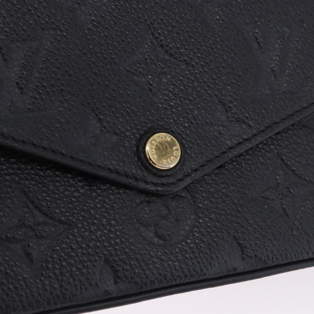 LOUIS VUITTON Empreinte Chain Pochette Felice Wallet M64064 LV Auth 192455V