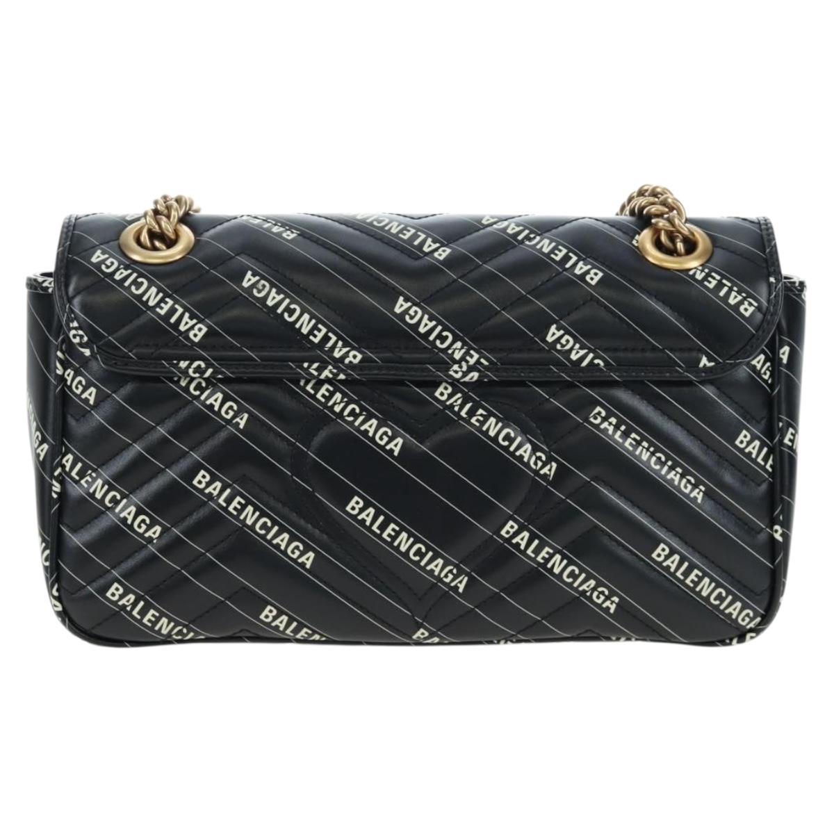 GUCCI GG Marmont The Hacker Project Bag Balenciaga Collaboration Auth 192458SAM