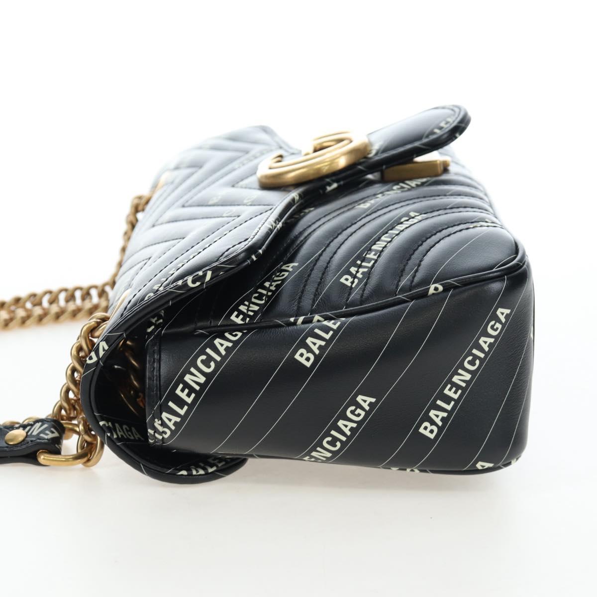GUCCI GG Marmont The Hacker Project Bag Balenciaga Collaboration Auth 192458SAM