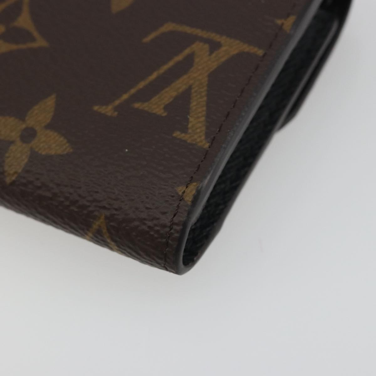 LOUIS VUITTON Monogram Reverse Porte Monnaie Rosary Purse M82333 LV Auth 192466M