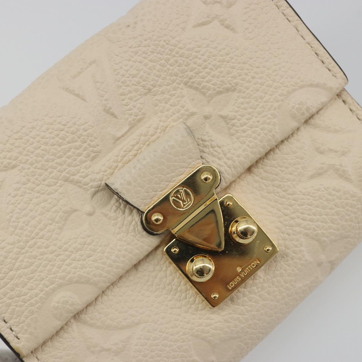 LOUIS VUITTON Empreinte Portefeuille Metis Compact Wallet M81071 LV Auth 192467M