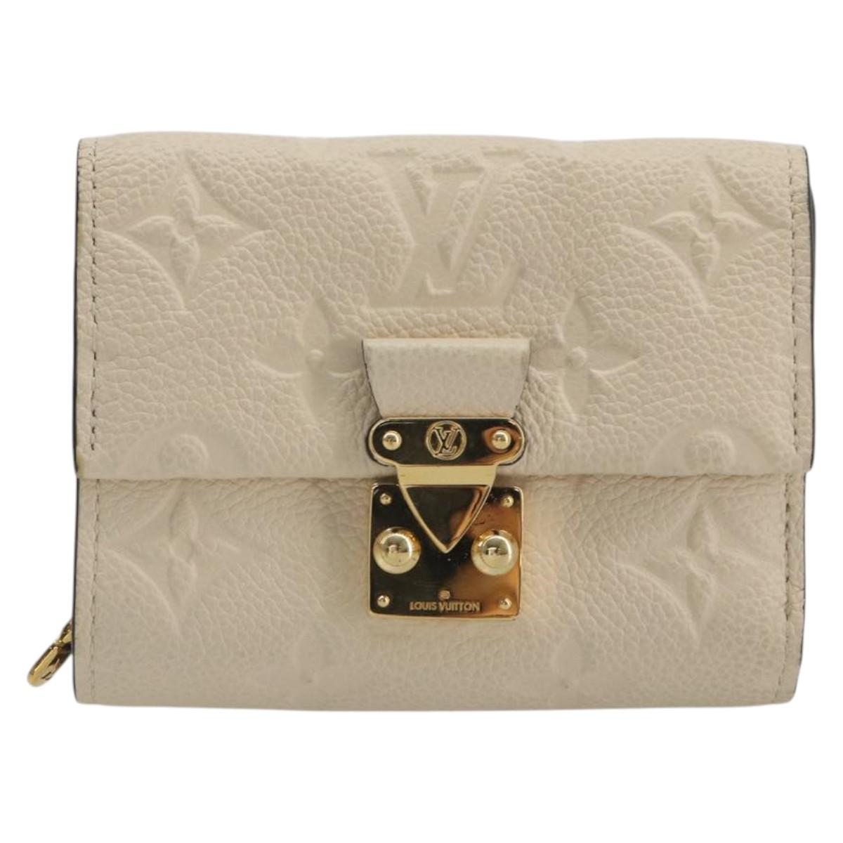 LOUIS VUITTON Empreinte Portefeuille Metis Compact Wallet M81071 LV Auth 192467M