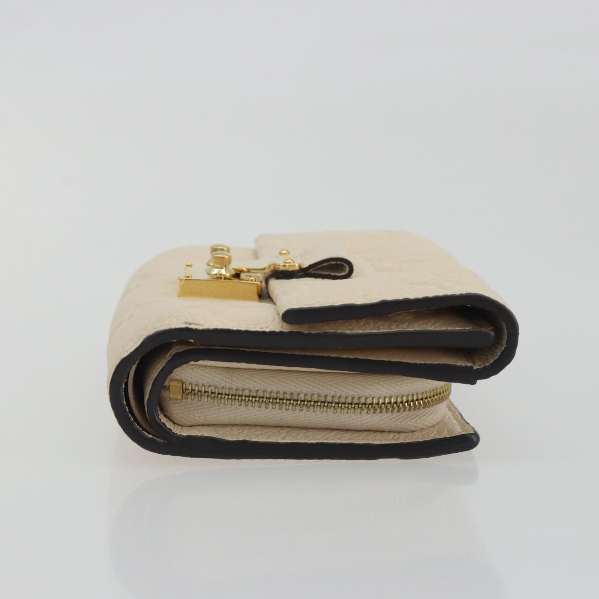 LOUIS VUITTON Empreinte Portefeuille Metis Compact Wallet M81071 LV Auth 192467M