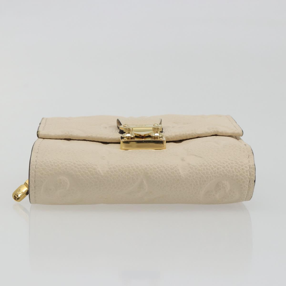 LOUIS VUITTON Empreinte Portefeuille Metis Compact Wallet M81071 LV Auth 192467M