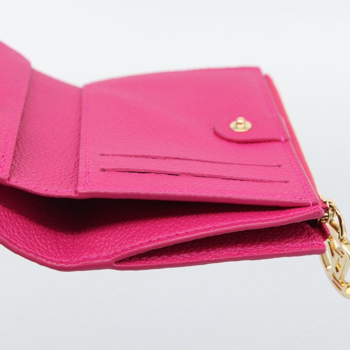 LOUIS VUITTON Monogram Empreinte Portefeuille Lisa Frozen Orchid LV Auth 192468M