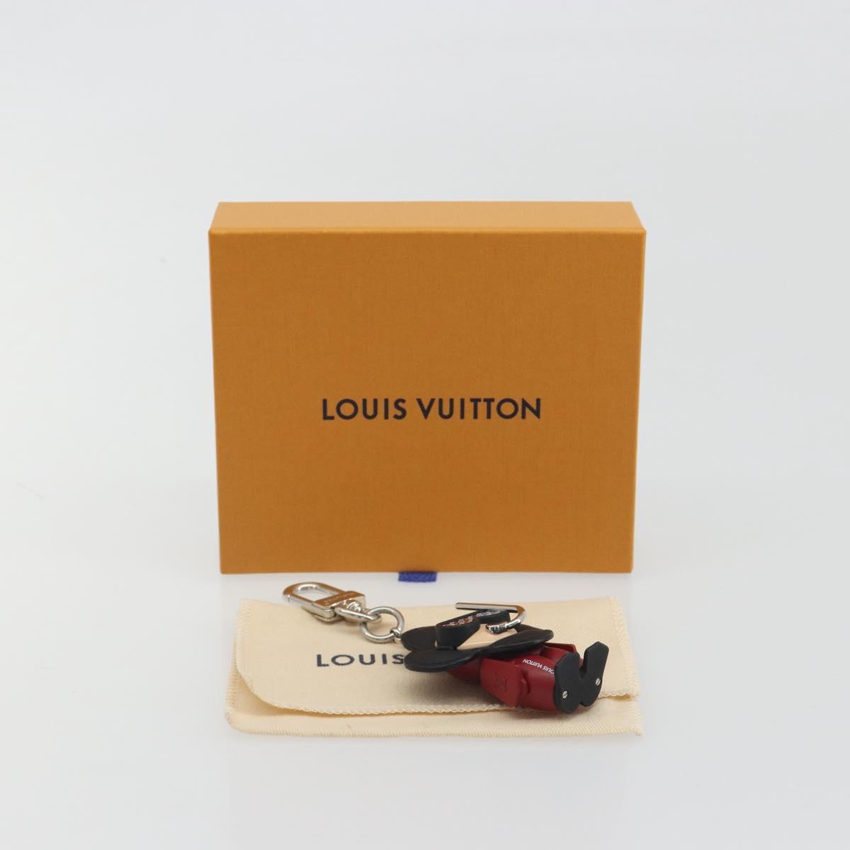 LOUIS VUITTON Bijoux Sac Vivienne Diver Charm metal Black M00748 LV Auth 192470M