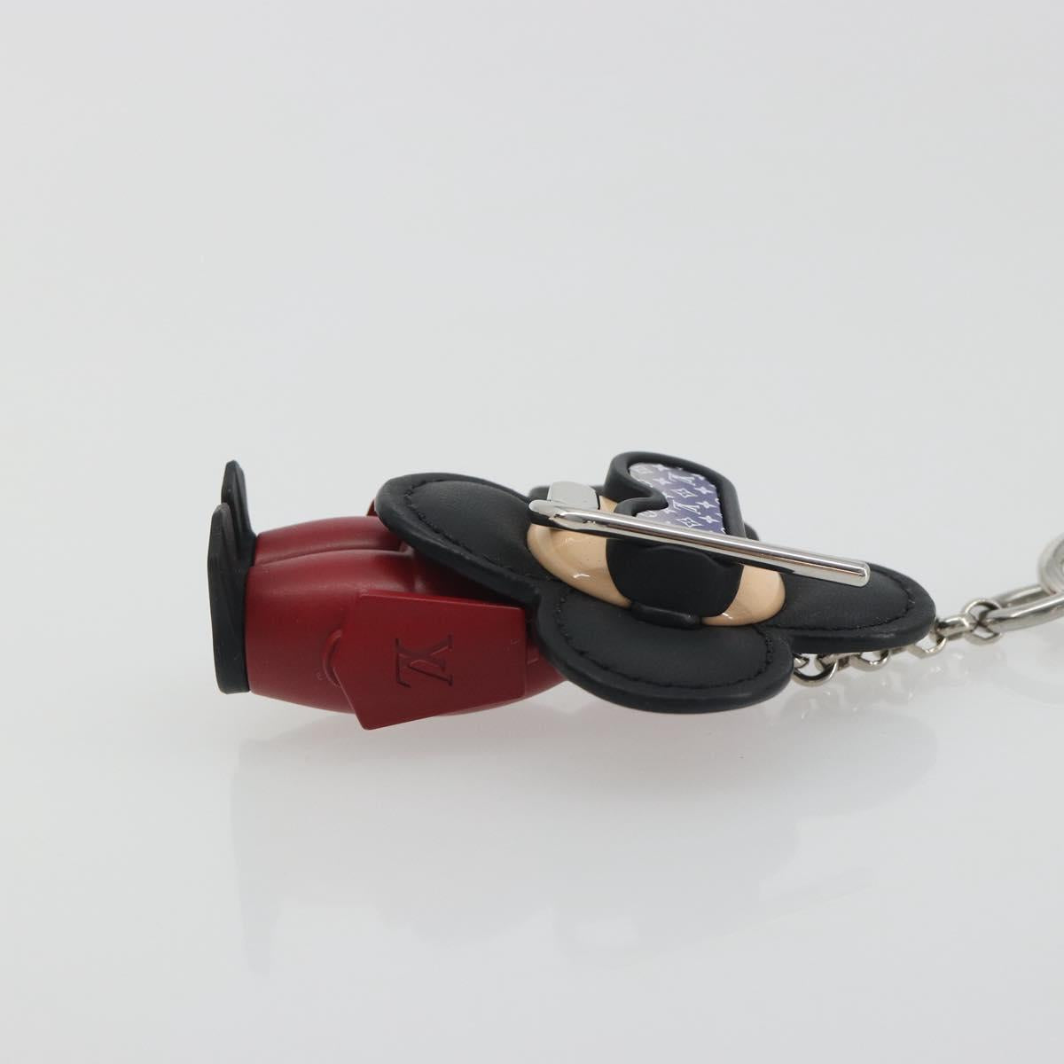 LOUIS VUITTON Bijoux Sac Vivienne Diver Charm metal Black M00748 LV Auth 192470M