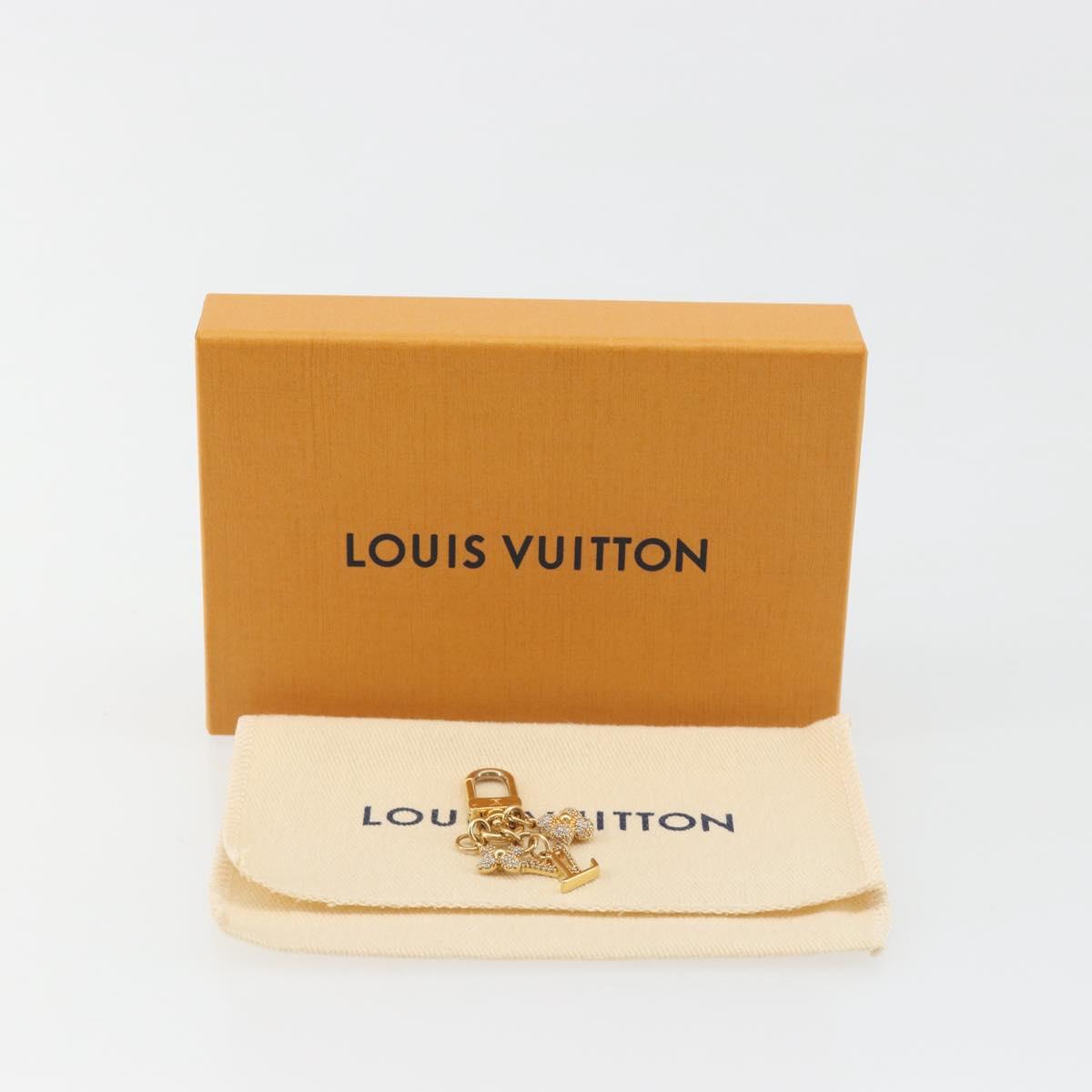LOUIS VUITTON Micro Charm LV Iconic Charm metal Gold Tone M01566 LV Auth 192471M