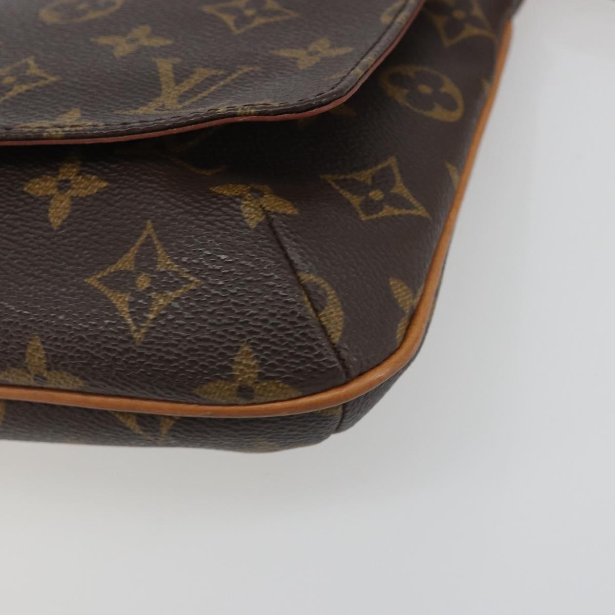 LOUIS VUITTON Monogram Musette Tango Shoulder Bag M51257 LV Auth 192484A