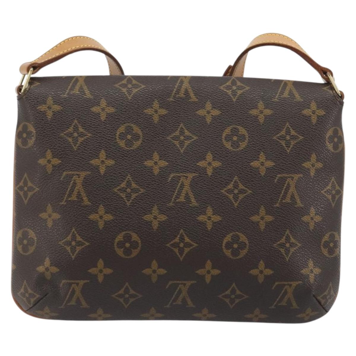 LOUIS VUITTON Monogram Musette Tango Shoulder Bag M51257 LV Auth 192484A