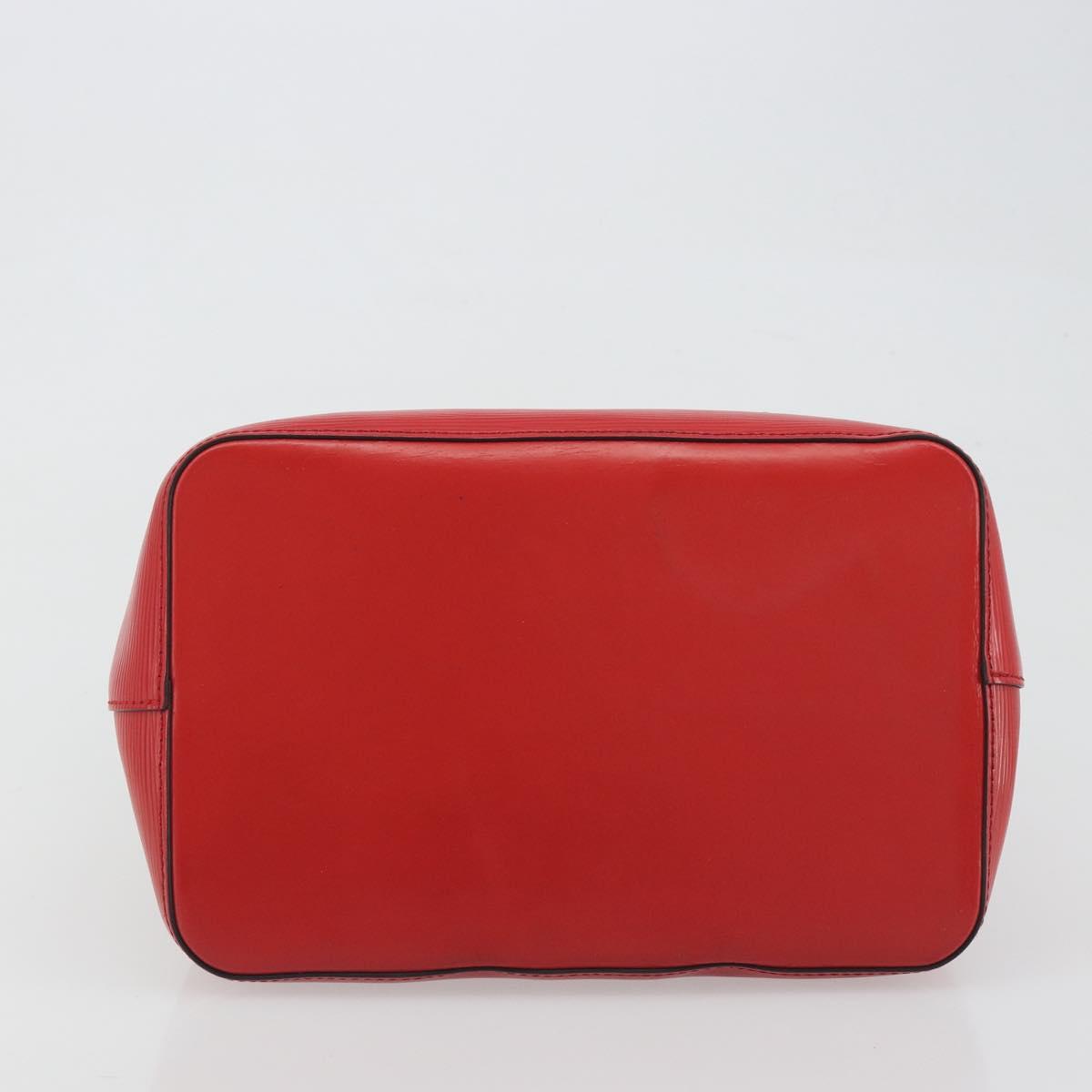LOUIS VUITTON Epi Neonoe Shoulder Bag Red Coklico M54365 LV Auth 192485V