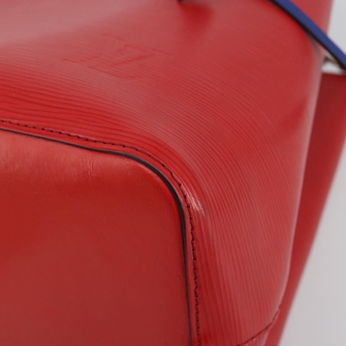 LOUIS VUITTON Epi Neonoe Shoulder Bag Red Coklico M54365 LV Auth 192485V