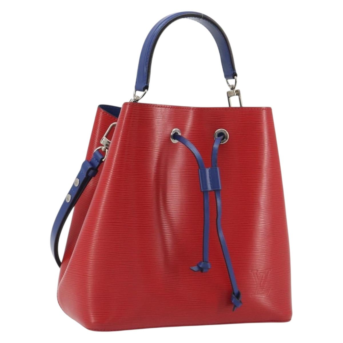 LOUIS VUITTON Epi Neonoe Shoulder Bag Red Coklico M54365 LV Auth 192485V