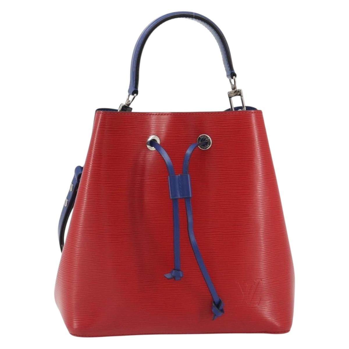 LOUIS VUITTON Epi Neonoe Shoulder Bag Red Coklico M54365 LV Auth 192485V