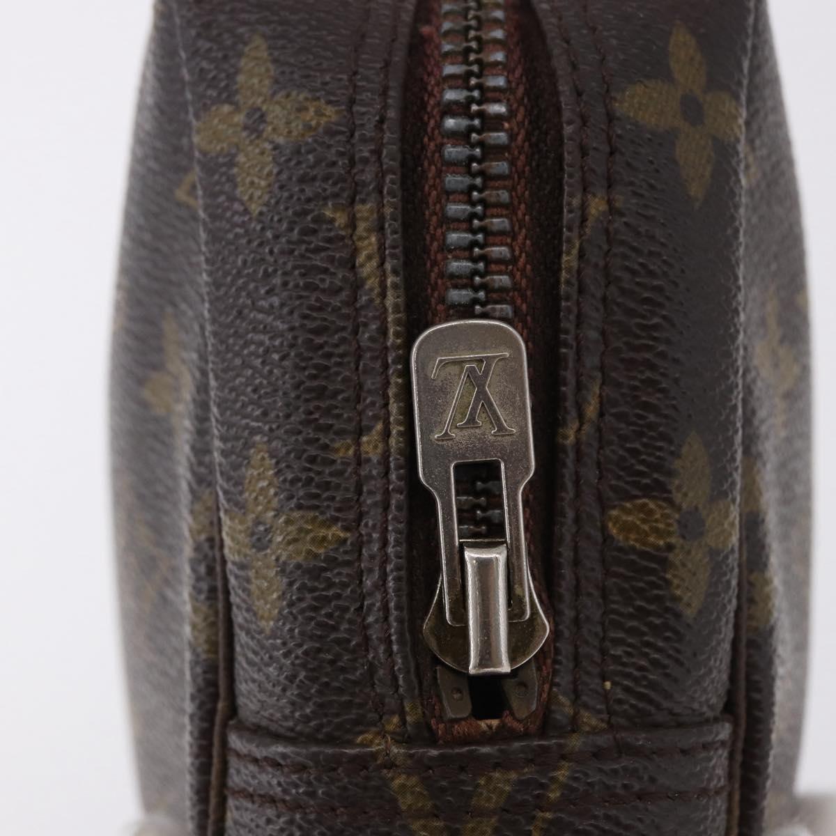 LOUIS VUITTON Monogram Trousse Toilette 23 Clutch Bag M47524 LV Auth 192496