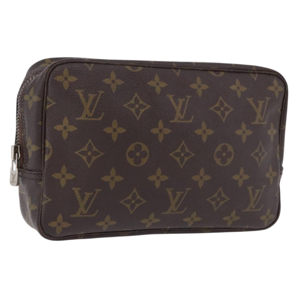 LOUIS VUITTON Monogram Trousse Toilette 23 Clutch Bag M47524 LV Auth 192496