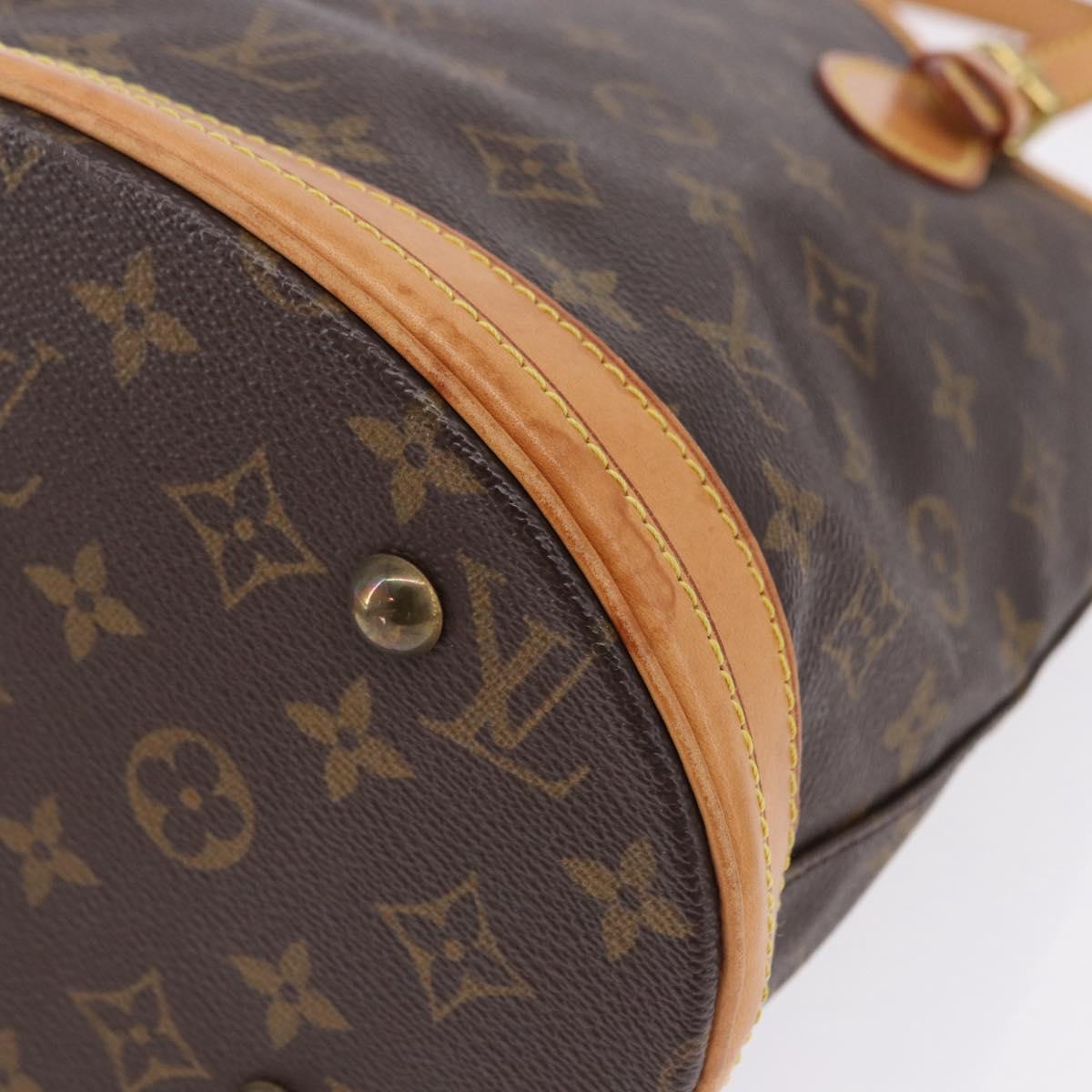 LOUIS VUITTON Monogram Bucket PM Shoulder Bag M42238 LV Auth 192498A