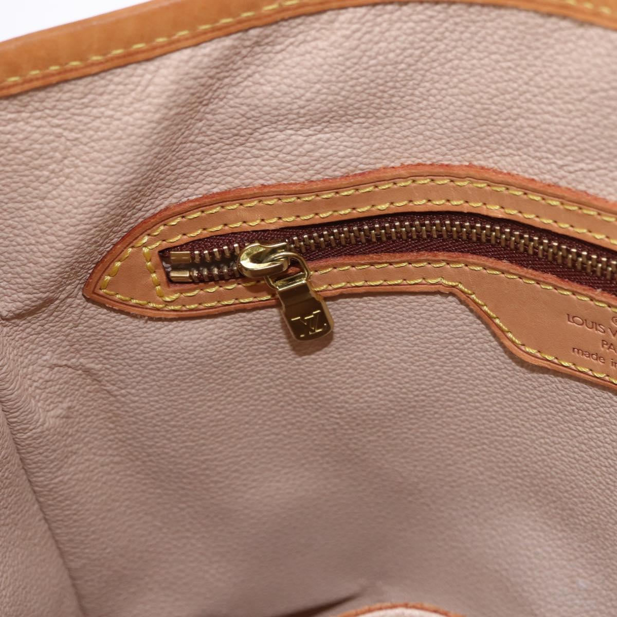 LOUIS VUITTON Monogram Bucket PM Shoulder Bag M42238 LV Auth 192498A