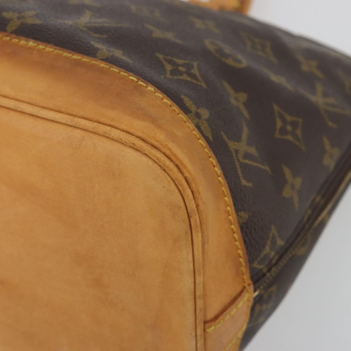 LOUIS VUITTON Monogram Alma PM Hand Bag M53151 LV Auth 192508
