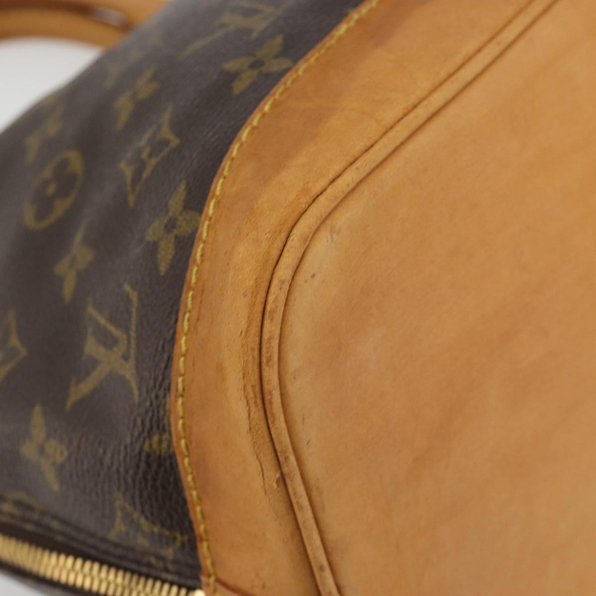 LOUIS VUITTON Monogram Alma PM Hand Bag M53151 LV Auth 192508