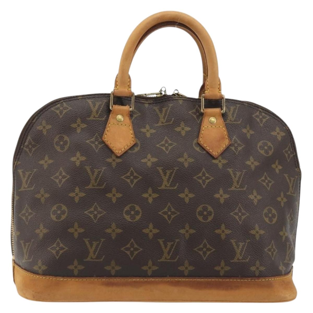LOUIS VUITTON Monogram Alma PM Hand Bag M53151 LV Auth 192508