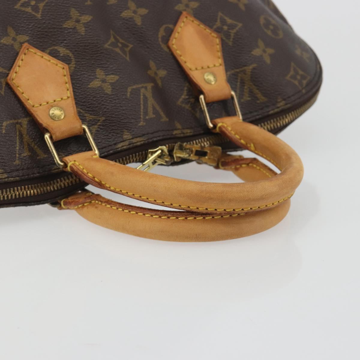 LOUIS VUITTON Monogram Alma PM Hand Bag M53151 LV Auth 192508