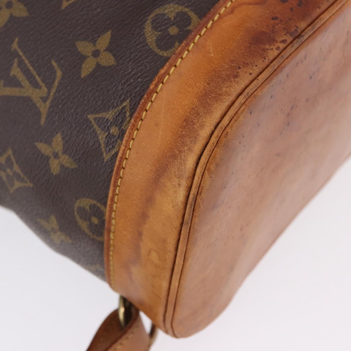 LOUIS VUITTON Monogram Montsouris GM Backpack M51135 LV Auth 192512