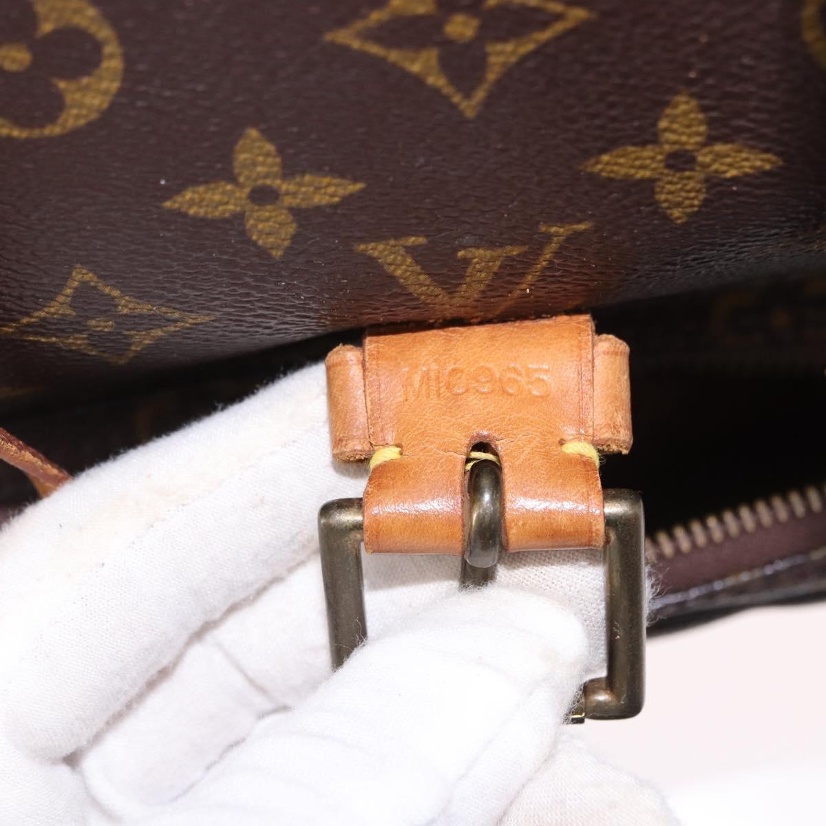 LOUIS VUITTON Monogram Montsouris GM Backpack M51135 LV Auth 192512