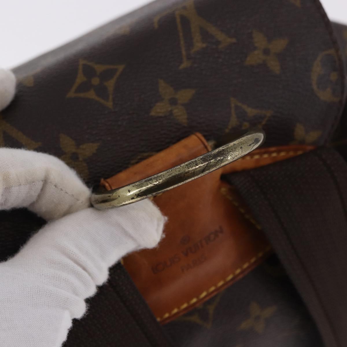 LOUIS VUITTON Monogram Montsouris GM Backpack M51135 LV Auth 192512