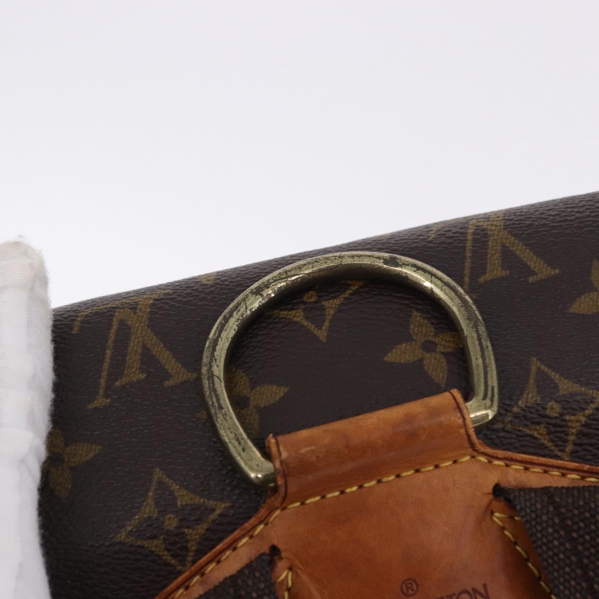 LOUIS VUITTON Monogram Montsouris GM Backpack M51135 LV Auth 192512