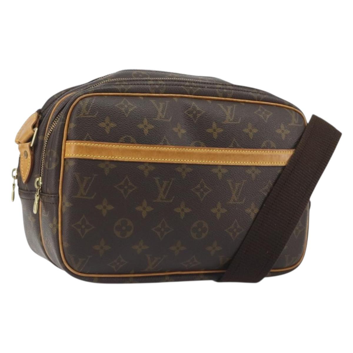LOUIS VUITTON Monogram Reporter PM Shoulder Bag M45254 LV Auth 192513